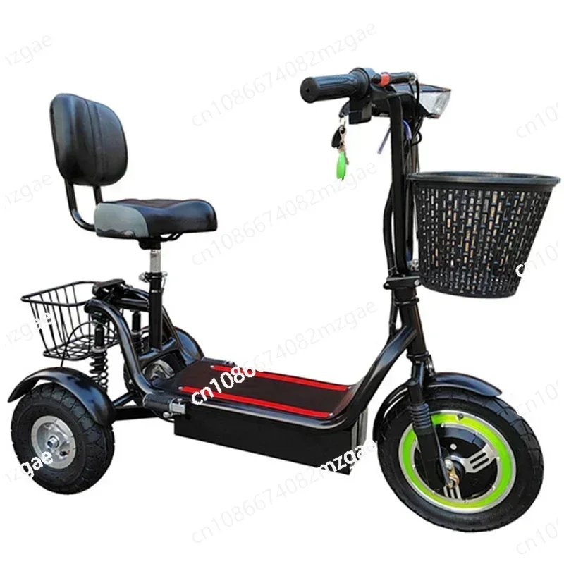 Electric tricycle 12-inch new men s and women s adult portable scooter folding mini small three-wheel battery car
Electric tricycle 12-inch new men s and women s adult portable scooter folding mini small three-wheel battery car