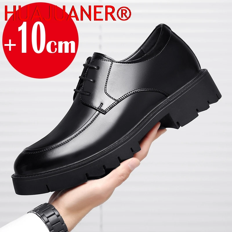Мужские туфли для увеличения роста на 8-10 см, летне-осенние, с внутренней танкеткой, деловые, классические, кожаные, с перфорацией
Мужские туфли для увеличения роста на 8-10 см, летне-осенние, с внутренней танкеткой, деловые, классические, кожаные, с перфорацией