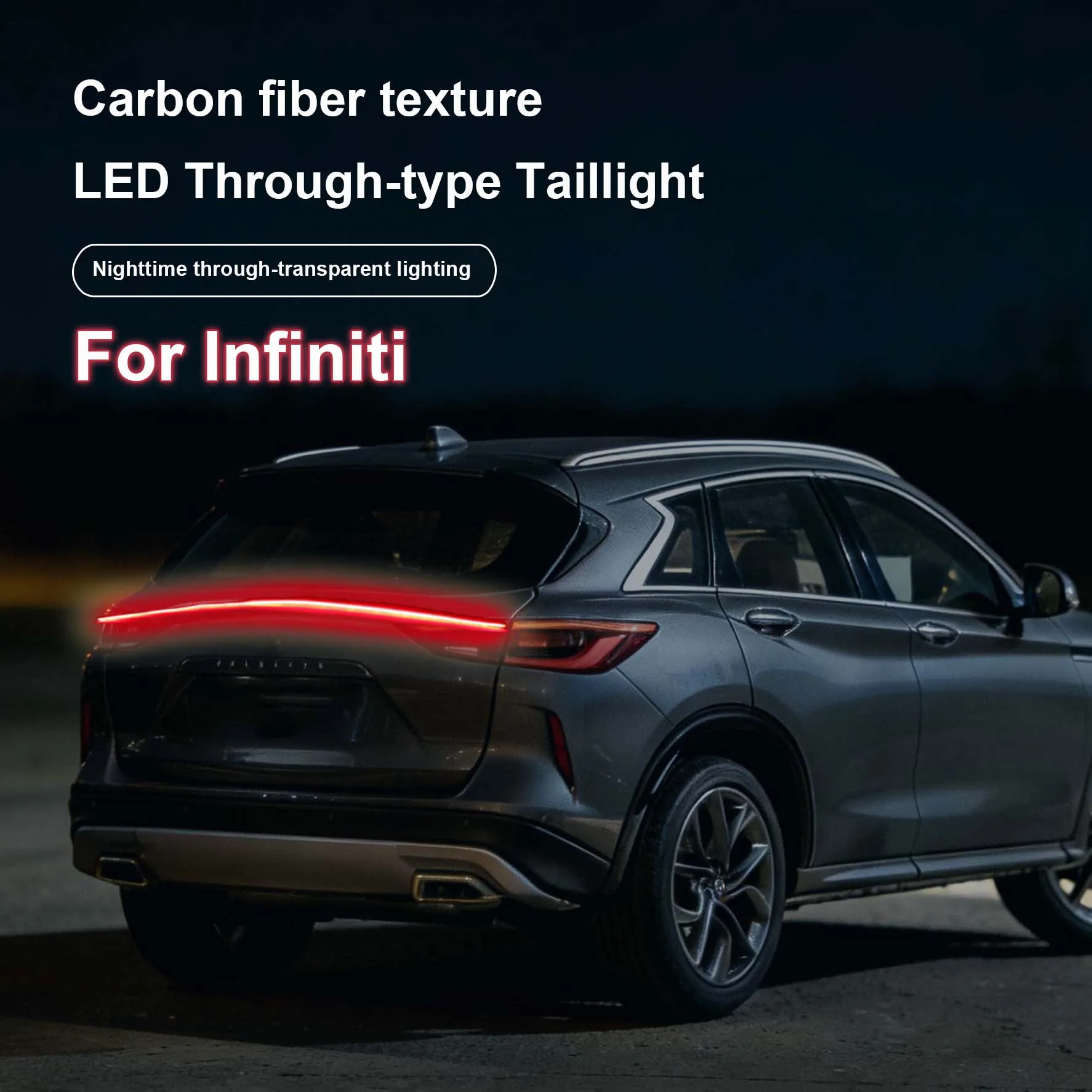 Автомобильные высокопозиционные стоп-сигналы, задние предупреждающие сигнальные лампы, светодиодный спойлер из углеродного волокна, проточная лампа для Infiniti Q50L Q70L
Автомобильные высокопозиционные стоп-сигналы, задние предупреждающие сигнальные лампы, светодиодный спойлер из углеродного волокна, проточная лампа для Infiniti Q50L Q70L