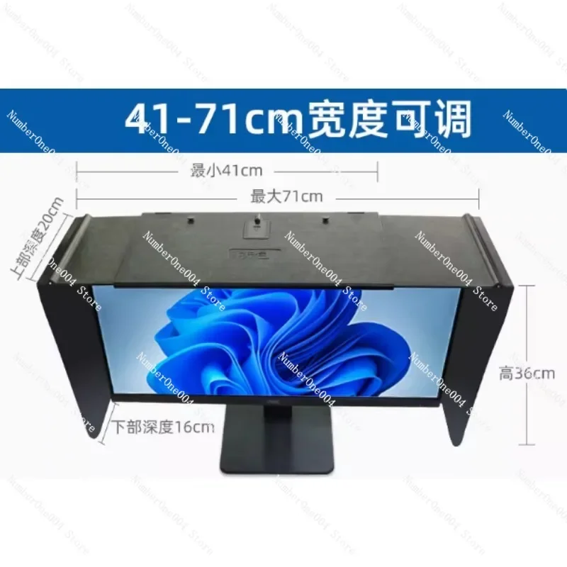 For Desktop Computer Screen Monitor Lens Hood Printing Retouching Design Width 41-66 Cm Sun Shade Board
For Desktop Computer Screen Monitor Lens Hood Printing Retouching Design Width 41-66 Cm Sun Shade Board
