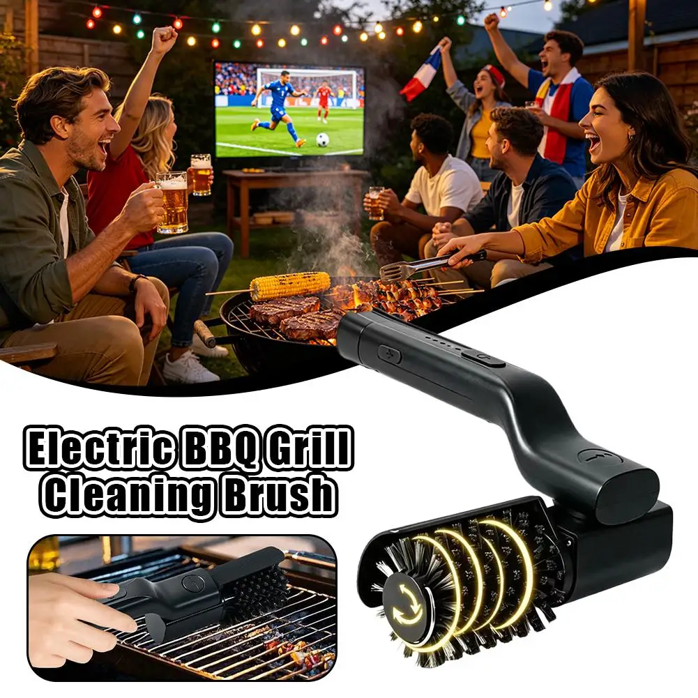 Heavy Oil Barbecue Cleaning Grid Brush 180° Rotatable Head Deep Electric Cleaning Grill Brush Outdoor Camping Kitchenware Tools
Heavy Oil Barbecue Cleaning Grid Brush 180° Rotatable Head Deep Electric Cleaning Grill Brush Outdoor Camping Kitchenware Tools