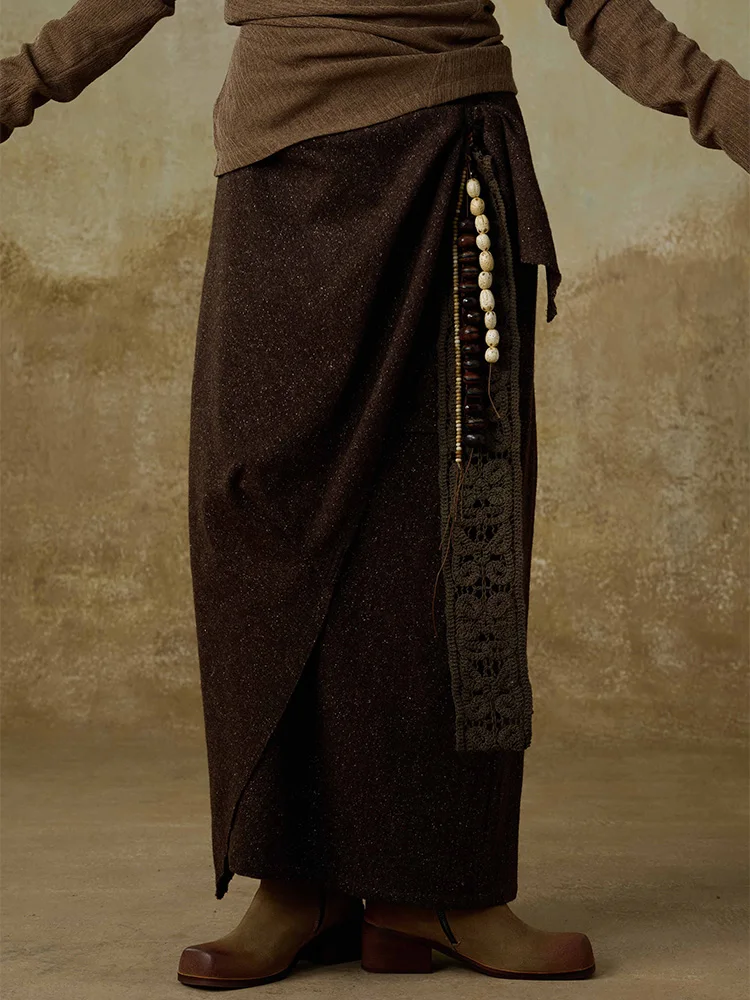 Юбка Laid-ba Aosphere из шерсти с вышивкой в виде бутонов цветов, универсальная, повседневная, свободного кроя, для носки на каждый день, весна-осень
Юбка Laid-ba Aosphere из шерсти с вышивкой в виде бутонов цветов, универсальная, повседневная, свободного кроя, для носки на каждый день, весна-осень