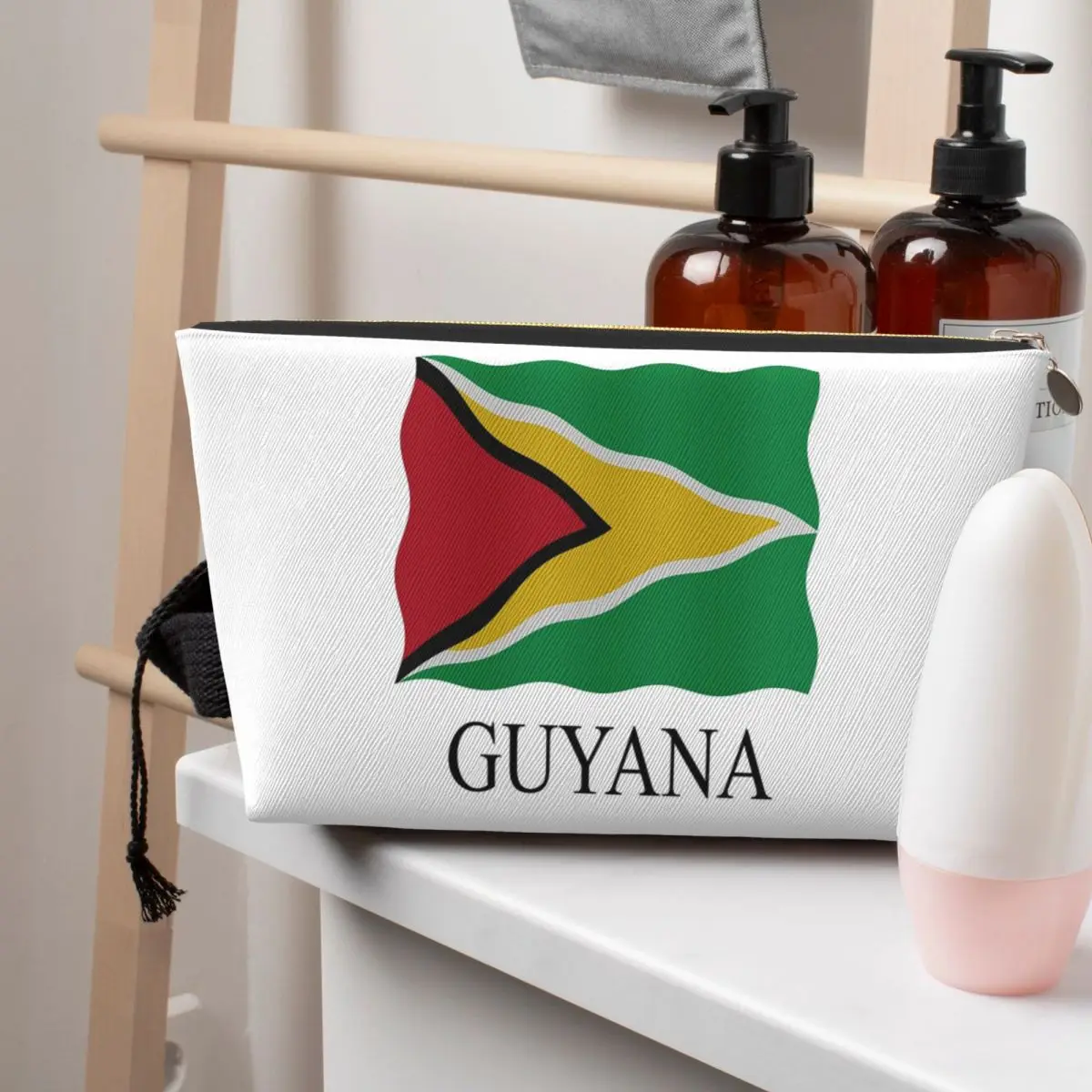 Флаг Гайаны (5) Женские косметички Дорожный органайзер для макияжа Сумка для хранения туалетных принадлежностей Dopp Kit Box
Флаг Гайаны (5) Женские косметички Дорожный органайзер для макияжа Сумка для хранения туалетных принадлежностей Dopp Kit Box
