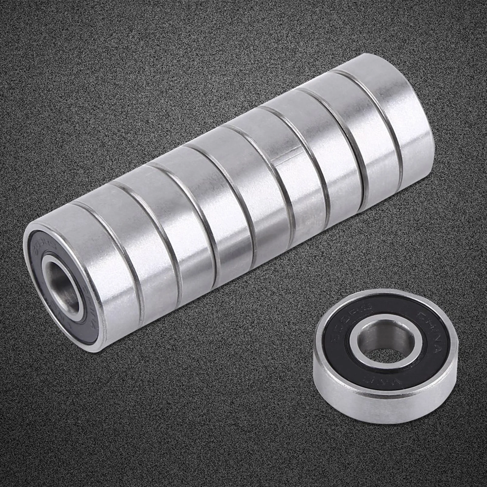 Mini Bearings Ball 608-2RS Ball Bearing Dual Sided Black Rubber Sealed Ball Bearings
Mini Bearings Ball 608-2RS Ball Bearing Dual Sided Black Rubber Sealed Ball Bearings