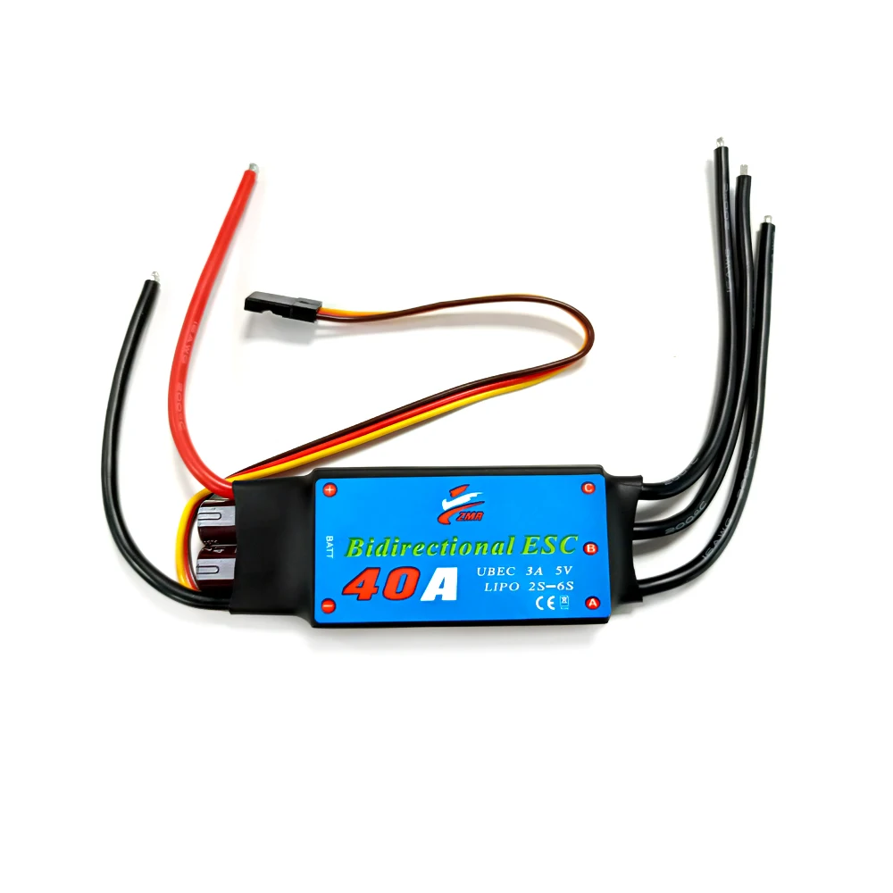 ZMR двунаправленный бесщеточный ESC 12A 20A 30A 40A 50A 60A 80A для дистанционного управления корабля пневматический подводный пропеллер
ZMR двунаправленный бесщеточный ESC 12A 20A 30A 40A 50A 60A 80A для дистанционного управления корабля пневматический подводный пропеллер