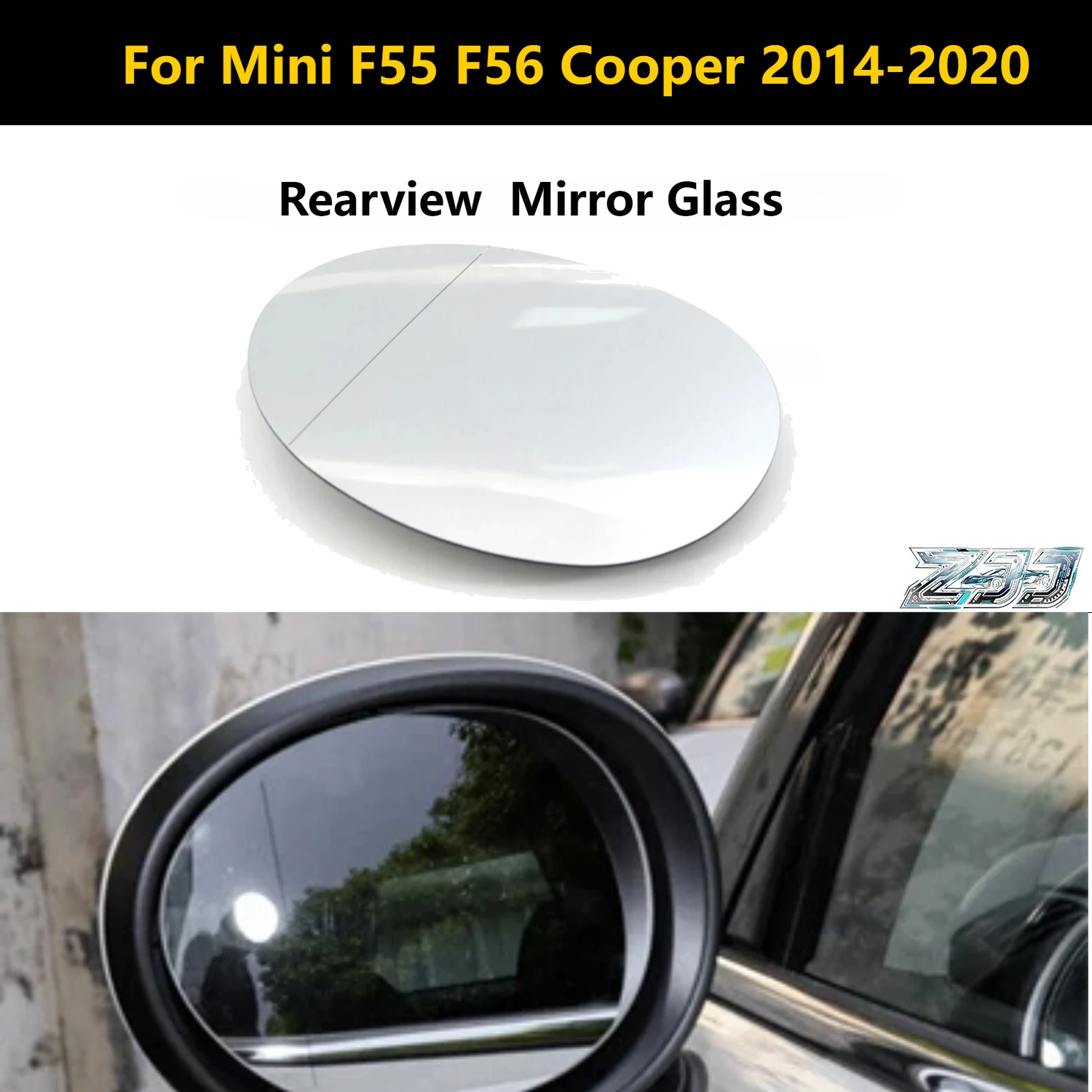 Rearview Heated Mirror Glass Left Right Side Blue/White For Mini F55 F56 Cooper 2014-2020 Replacement 51167366039 51167366040
Rearview Heated Mirror Glass Left Right Side Blue/White For Mini F55 F56 Cooper 2014-2020 Replacement 51167366039 51167366040