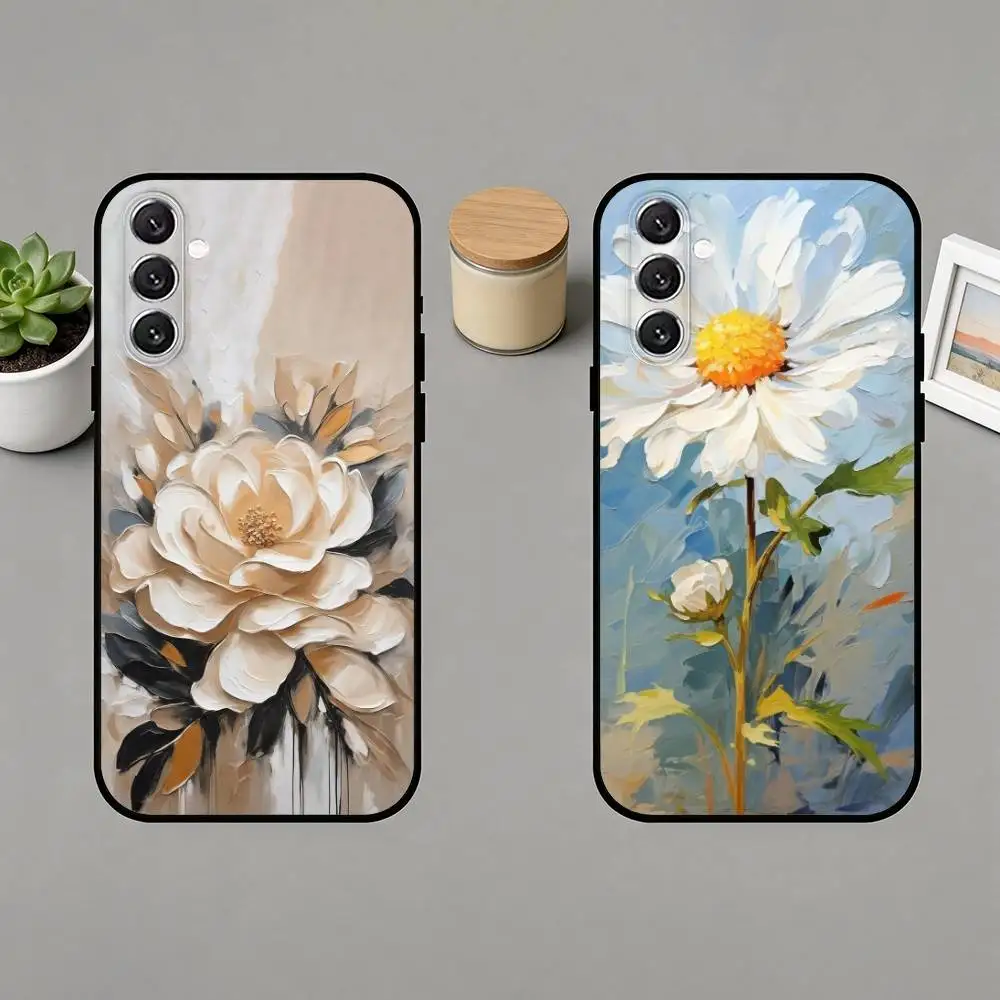 O-Oil painting daisy mobile Phone Case For Samsung Galaxy A91,80,73,72 ,71,53,52,32 ,31,22,21s,20,Soft Black Case
O-Oil painting daisy mobile Phone Case For Samsung Galaxy A91,80,73,72 ,71,53,52,32 ,31,22,21s,20,Soft Black Case