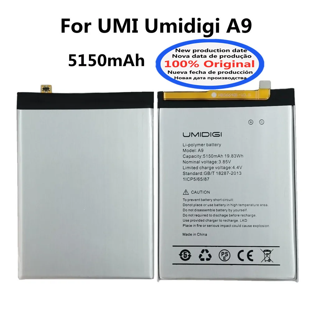 Новинка 100% Оригинальный аккумулятор для телефона UMI Umidigi A9 / A9 Pro A9Pro аккумулятор для телефона Быстрая доставка + Инструменты
Новинка 100% Оригинальный аккумулятор для телефона UMI Umidigi A9 / A9 Pro A9Pro аккумулятор для телефона Быстрая доставка + Инструменты