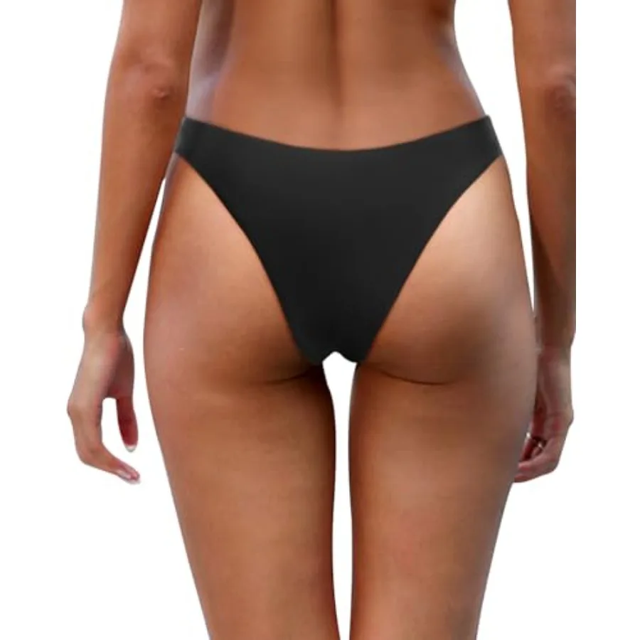 Aqua Eve Women Cheeky Bikini Bottom Brazilian High Cut Swim Bottom Low Rise Bathing Suit Bottom
Aqua Eve Women Cheeky Bikini Bottom Brazilian High Cut Swim Bottom Low Rise Bathing Suit Bottom