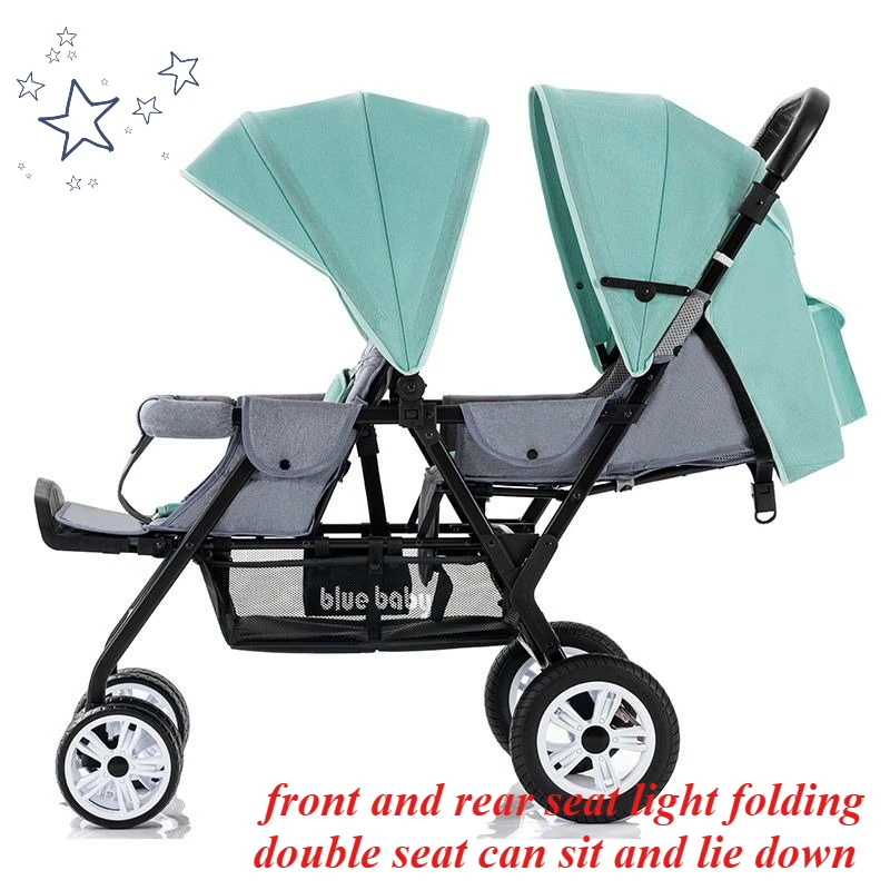 Легкая складная тележка с двойным сиденьем и передним и задним сиденьем для коляски с откидной спинкой
Легкая складная тележка с двойным сиденьем и передним и задним сиденьем для коляски с откидной спинкой