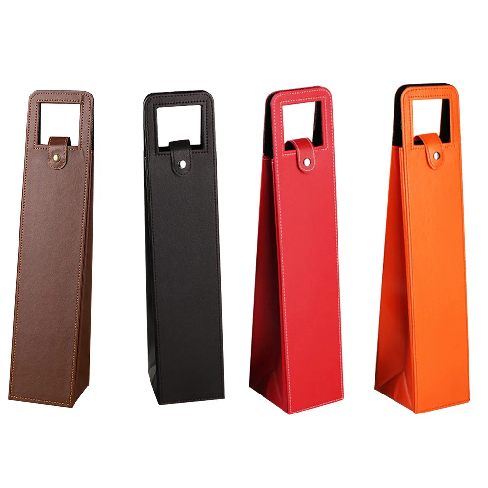 2pcs Portable Bags Red Bottle Packaging Case Gift Storage Boxes with Handle Black and Brown
2pcs Portable Bags Red Bottle Packaging Case Gift Storage Boxes with Handle Black and Brown