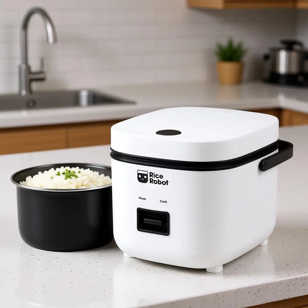 Персональная рисоварка, 1 квартовая емкость, с антипригарным покрытием, поддон для приготовления на пару из нержавеющей стали, мерные стаканы, 60 рецептов, сервировочная ложка
Персональная рисоварка, 1 квартовая емкость, с антипригарным покрытием, поддон для приготовления на пару из нержавеющей стали, мерные стаканы, 60 рецептов, сервировочная ложка