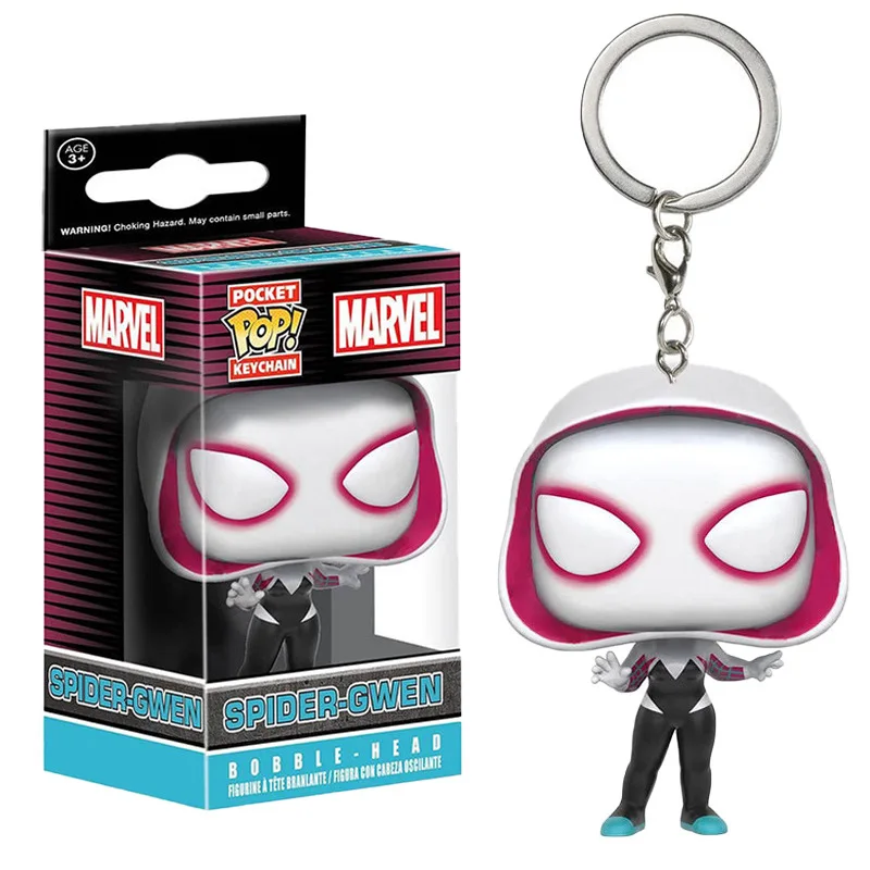 Marvel anime Spider Gwen action figure Gwen Stacy cute Keychain Cartoon bag Pendant decoration model doll toys for children gift
Marvel anime Spider Gwen action figure Gwen Stacy cute Keychain Cartoon bag Pendant decoration model doll toys for children gift