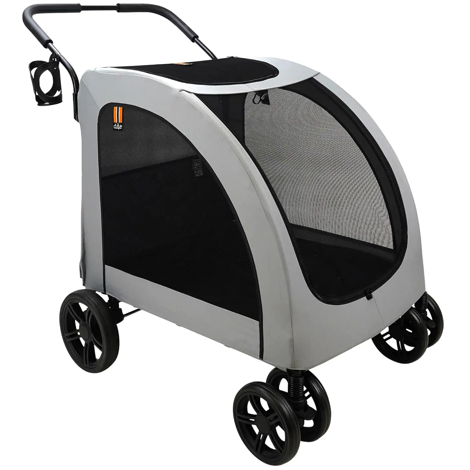 Chester Raincover Pet Stroller - Grey - Dogs Animals Up to 110lbs, Ventilated Mesh Panels, Weather-Resistant Shield, Travel
Chester Raincover Pet Stroller - Grey - Dogs Animals Up to 110lbs, Ventilated Mesh Panels, Weather-Resistant Shield, Travel