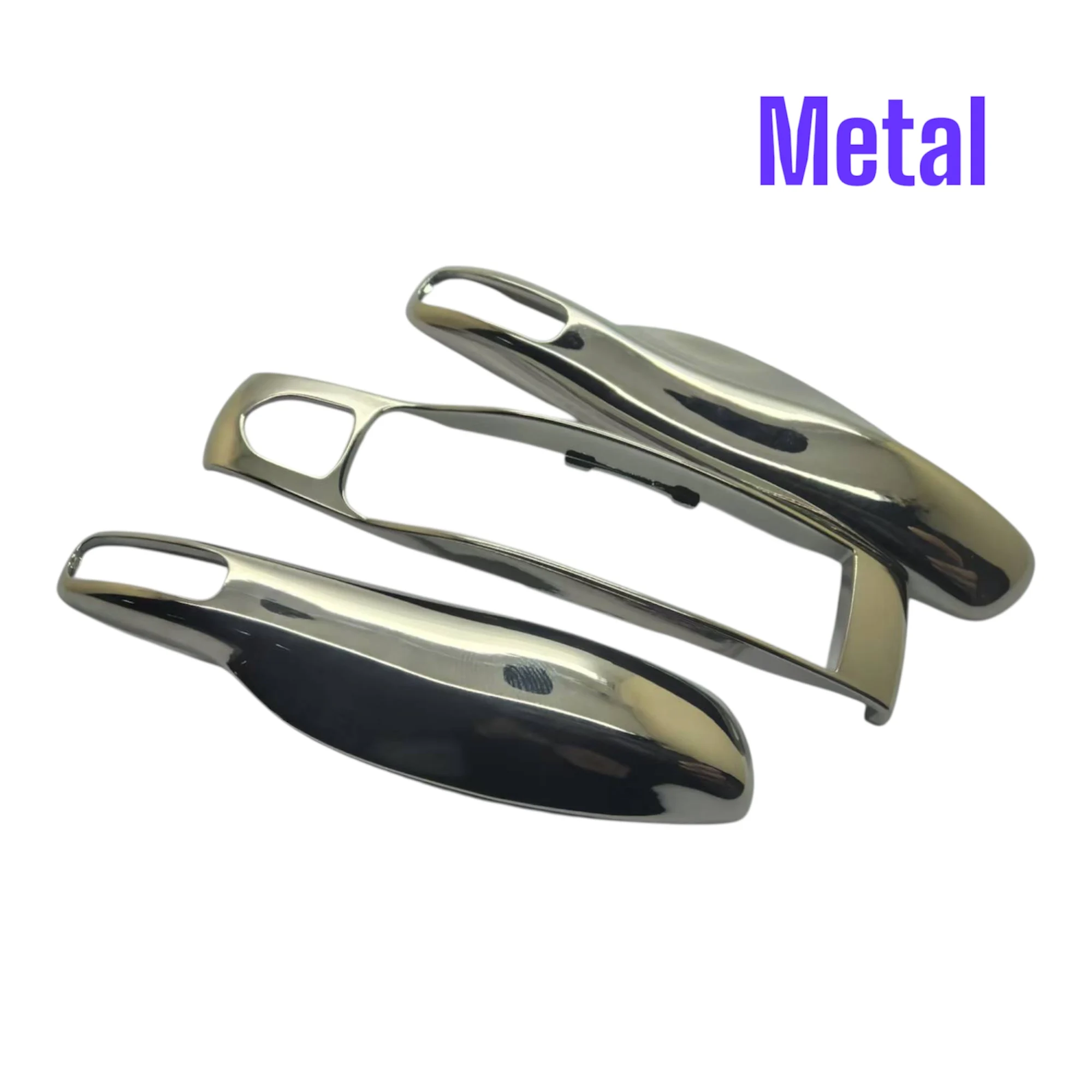 3PCS Gloss Chrome Metal Key Shell with Center Trim Cover for Porsche Cayenne Macan Panamera Cayman Remote Case
3PCS Gloss Chrome Metal Key Shell with Center Trim Cover for Porsche Cayenne Macan Panamera Cayman Remote Case