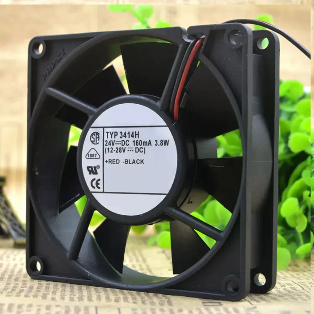 Тип охлаждающего вентилятора 3414H TYP3414H DC 24V 160mA 3,8 W 9225 9025 2-проводной
Тип охлаждающего вентилятора 3414H TYP3414H DC 24V 160mA 3,8 W 9225 9025 2-проводной