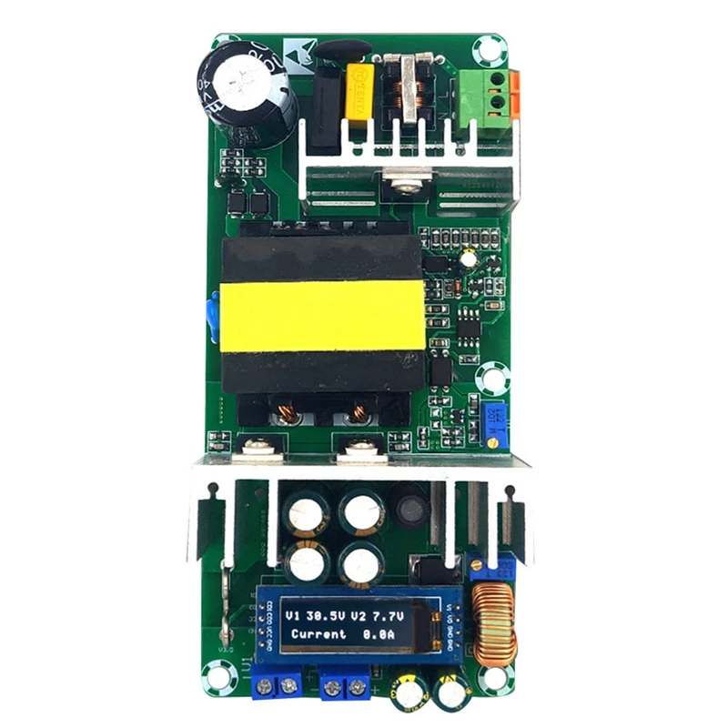 Плата переключателя питания, двухканальный переключатель регулировки напряжения, плата питания с дисплеем, промышленный силовой модуль 220 Вт 9A 10A
Плата переключателя питания, двухканальный переключатель регулировки напряжения, плата питания с дисплеем, промышленный силовой модуль 220 Вт 9A 10A