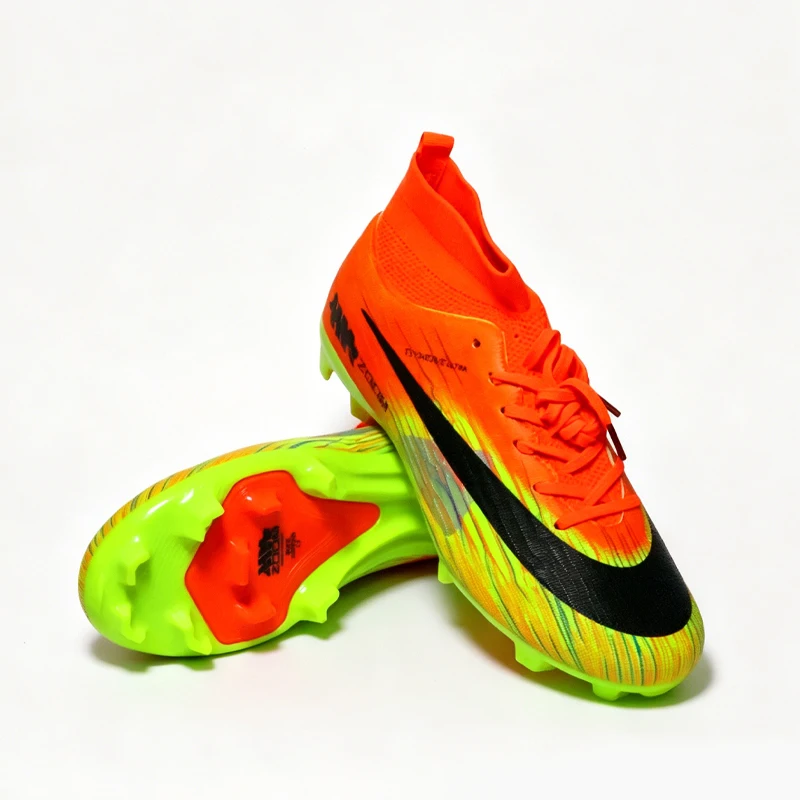 2608Z Professional Mens Soccer Shoes Training Non-Slip Turf Soccer Cleats Boys TF/FG Football Sneakers Chuteira Campo 35-45
2608Z Professional Mens Soccer Shoes Training Non-Slip Turf Soccer Cleats Boys TF/FG Football Sneakers Chuteira Campo 35-45