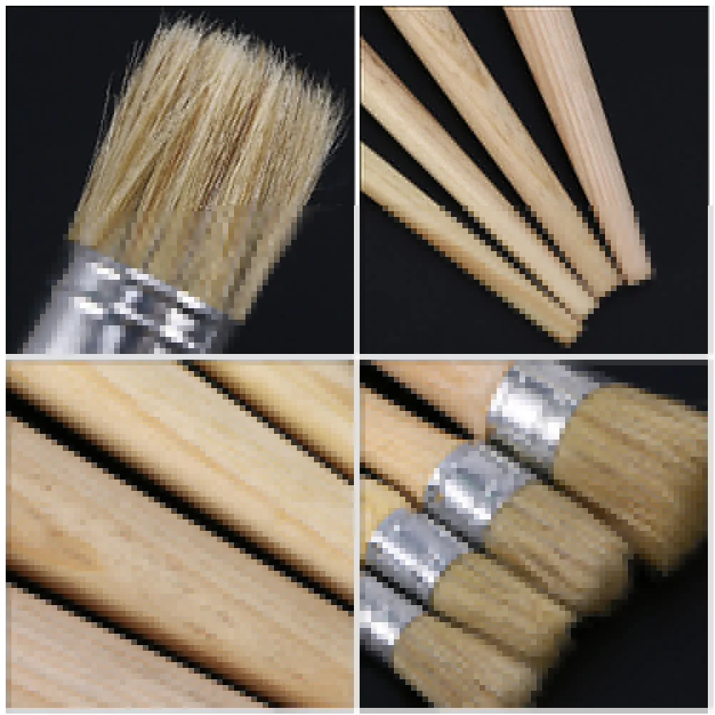 2Pcs Round Paint Brush Durable Wax Brushes for Oil Painting Wall Cabinet Furniture Restoration Easy Clean Supplies
2Pcs Round Paint Brush Durable Wax Brushes for Oil Painting Wall Cabinet Furniture Restoration Easy Clean Supplies