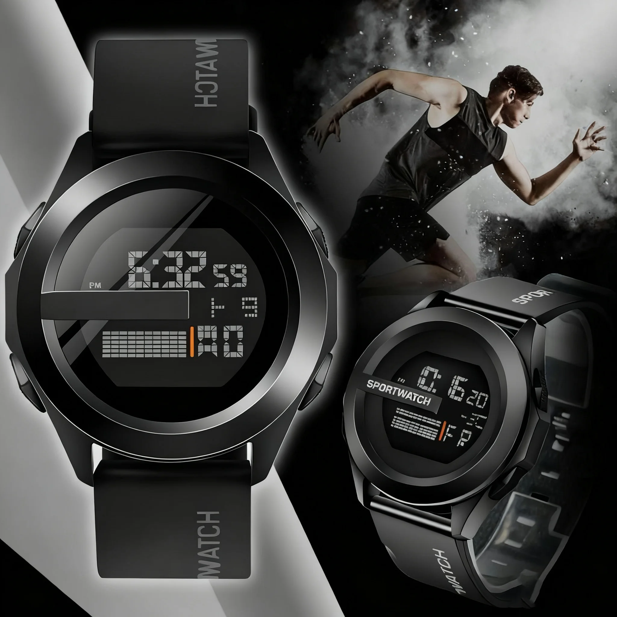 New high color value technology sense Sports digital LED electronic wrist watch, suitable for Christmas Halloween gifts
New high color value technology sense Sports digital LED electronic wrist watch, suitable for Christmas Halloween gifts