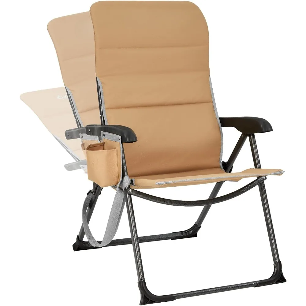 Reclining camping folding chair with padded waist support,heavy-duty adult chair with lifting pocket,suitable for outdoorcamping
Reclining camping folding chair with padded waist support,heavy-duty adult chair with lifting pocket,suitable for outdoorcamping