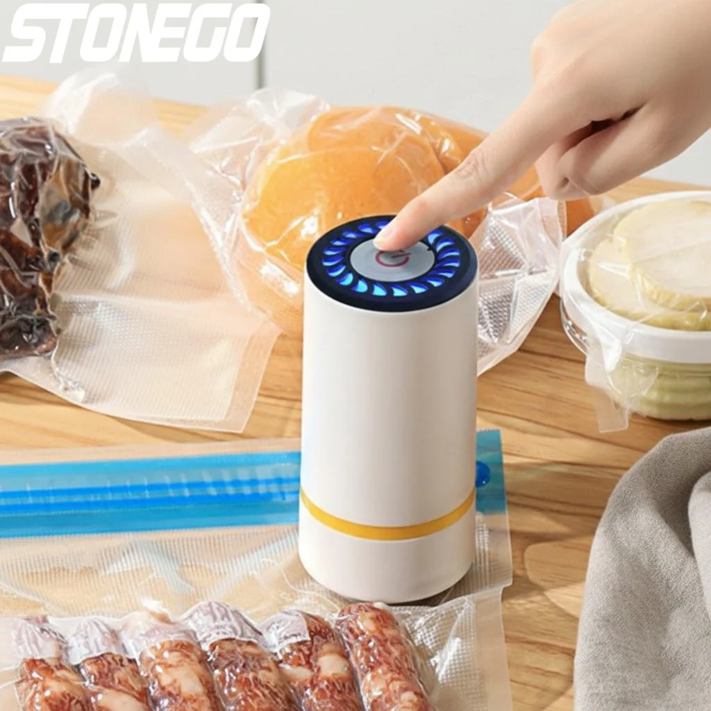 Portable Mini Electric Vacuum Sealer Handheld Kitchen Tool for Food Preservation Compact and Space Saving Design
Portable Mini Electric Vacuum Sealer Handheld Kitchen Tool for Food Preservation Compact and Space Saving Design
