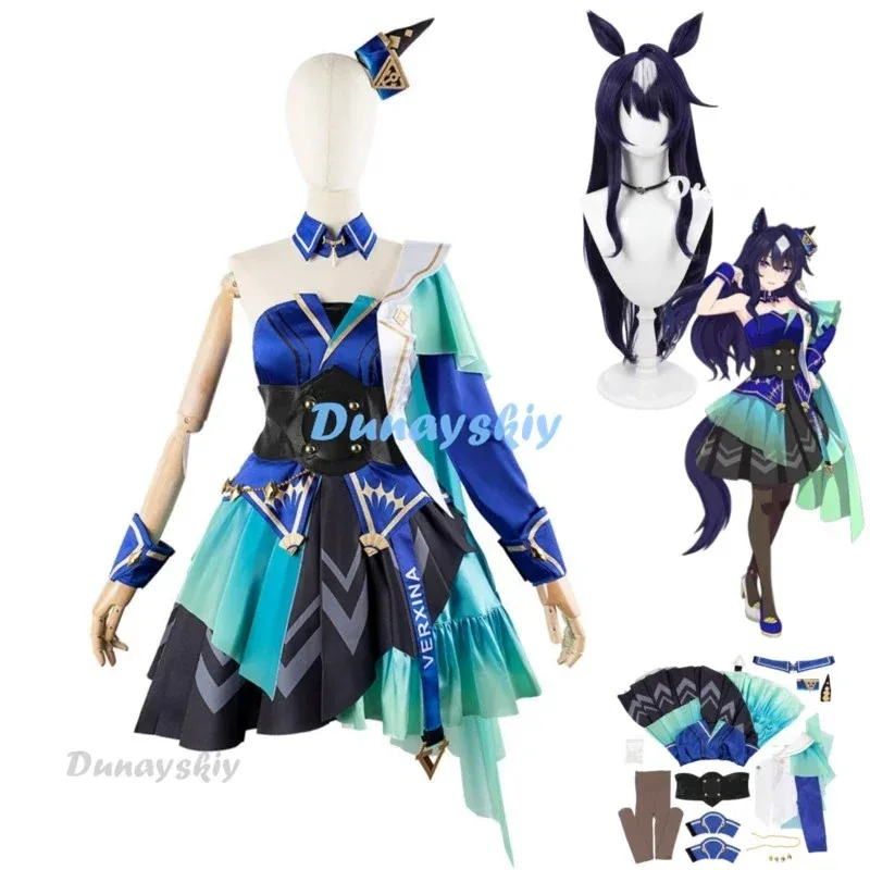 FC6Game Umamusume: Pretty Derby Verxina Cosplay Costume Wig One Shoulder Evening Dress Princess Skirt Woman Kawaii Carnival@FC8!
FC6Game Umamusume: Pretty Derby Verxina Cosplay Costume Wig One Shoulder Evening Dress Princess Skirt Woman Kawaii Carnival@FC8!