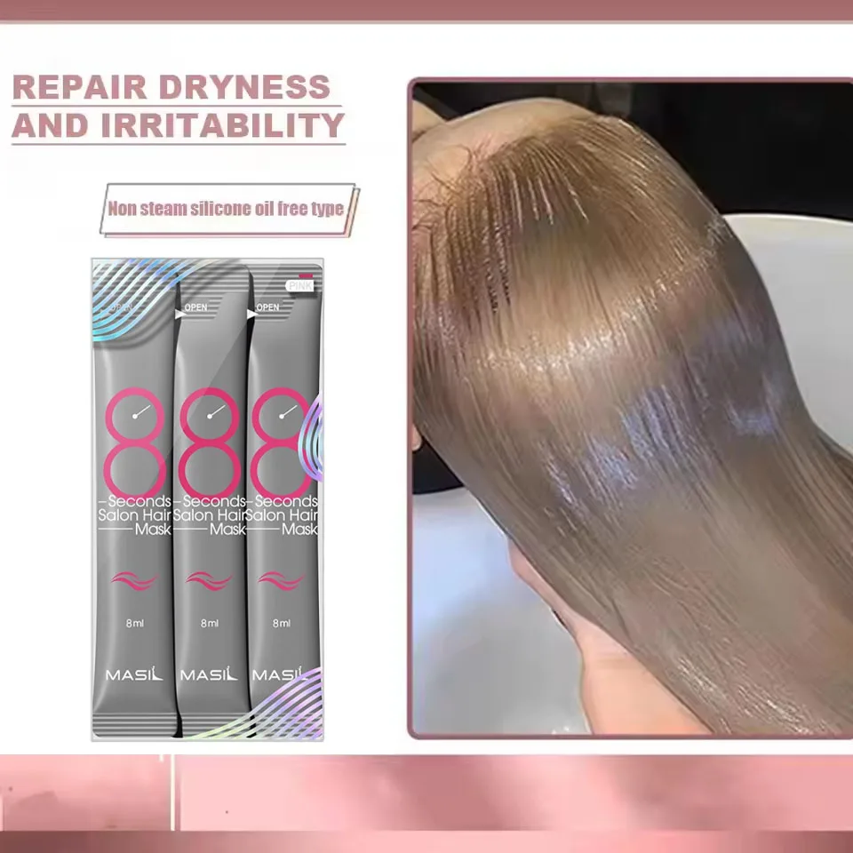 Magical Keratin Hair Mask 5 Seconds Repair Damaged Frizzy Hair Soft Smooth Shiny Rice Nutrition Moisturizing Nourish Hair Care
Magical Keratin Hair Mask 5 Seconds Repair Damaged Frizzy Hair Soft Smooth Shiny Rice Nutrition Moisturizing Nourish Hair Care