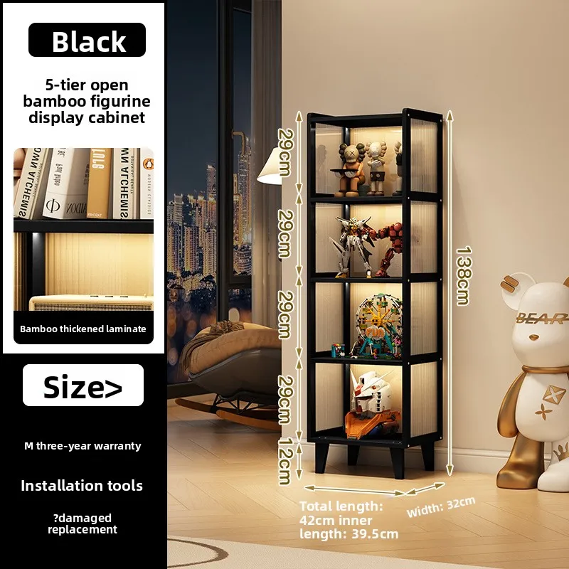Multi-functional Figure display cabinet Bookcase Acrylic transparent dustproof Lego blind box storage cabinet
Multi-functional Figure display cabinet Bookcase Acrylic transparent dustproof Lego blind box storage cabinet