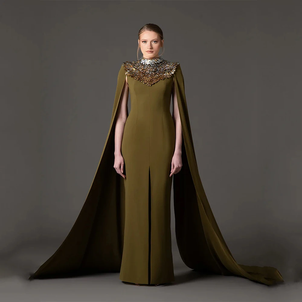 High Quality Green Elegant Customized Jersey Evening Dresses O-Neck Sequined Prom Gowns A-line for Floor Length for 2026 Style
High Quality Green Elegant Customized Jersey Evening Dresses O-Neck Sequined Prom Gowns A-line for Floor Length for 2026 Style