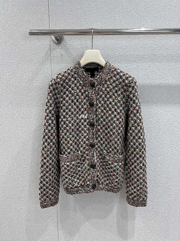 SVORYXIU Autumn New Style Casual Style Cashmere Silk Round neck Single Breasted Design Women's Fashion Vintage Cardigan Coat
SVORYXIU Autumn New Style Casual Style Cashmere Silk Round neck Single Breasted Design Women's Fashion Vintage Cardigan Coat