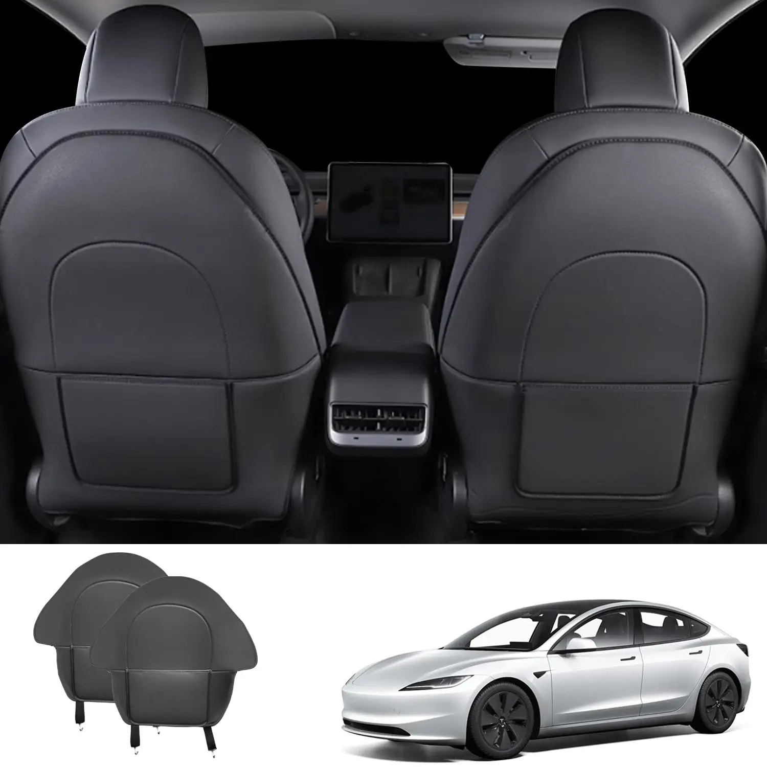 Защита спинки сиденья для Tesla Model Y Model 3 Model S Model X Кожаные коврики на заднее сиденье для детей Износостойкий чехол на заднее сиденье
Защита спинки сиденья для Tesla Model Y Model 3 Model S Model X Кожаные коврики на заднее сиденье для детей Износостойкий чехол на заднее сиденье
