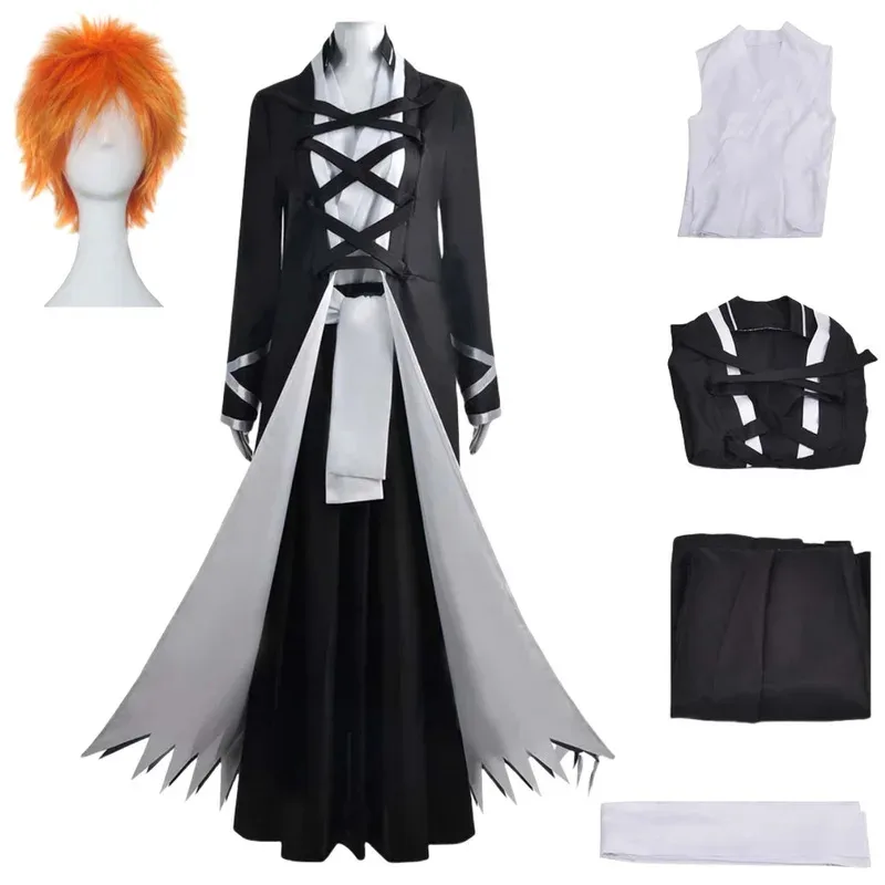 Костюмы Куросаки Ичиго, комический игровой персонаж, костюм на Хэллоуин с длинными рукавами, комплект Bleach GW308s; 2'd,5.h;
Костюмы Куросаки Ичиго, комический игровой персонаж, костюм на Хэллоуин с длинными рукавами, комплект Bleach GW308s; 2'd,5.h;