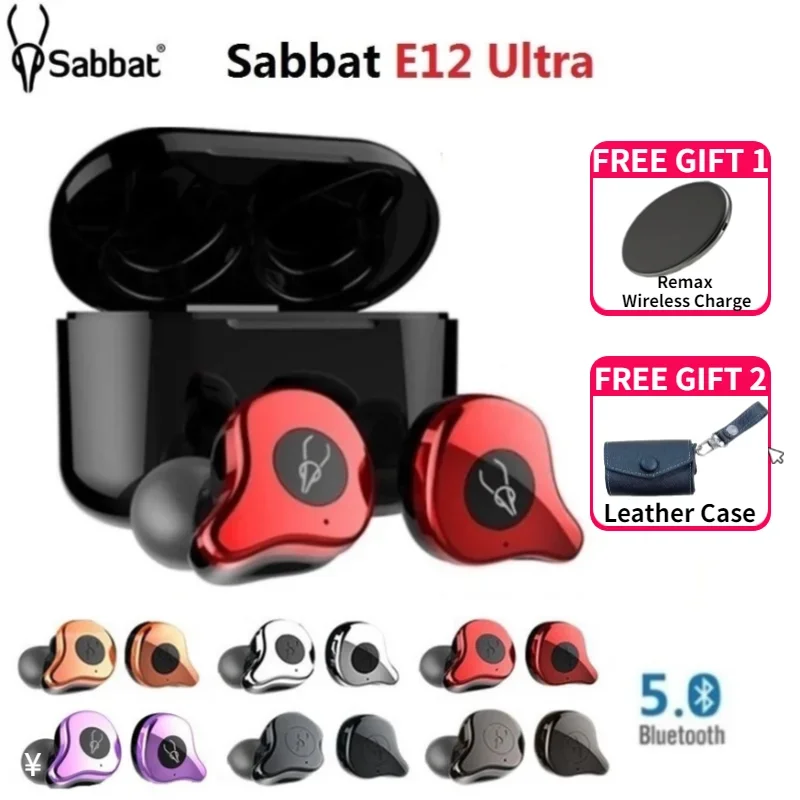 TWS-наушники Sabbat E12 Ultra HiFi с поддержкой Bluetooth 5,2 и беспроводной зарядкой
TWS-наушники Sabbat E12 Ultra HiFi с поддержкой Bluetooth 5,2 и беспроводной зарядкой