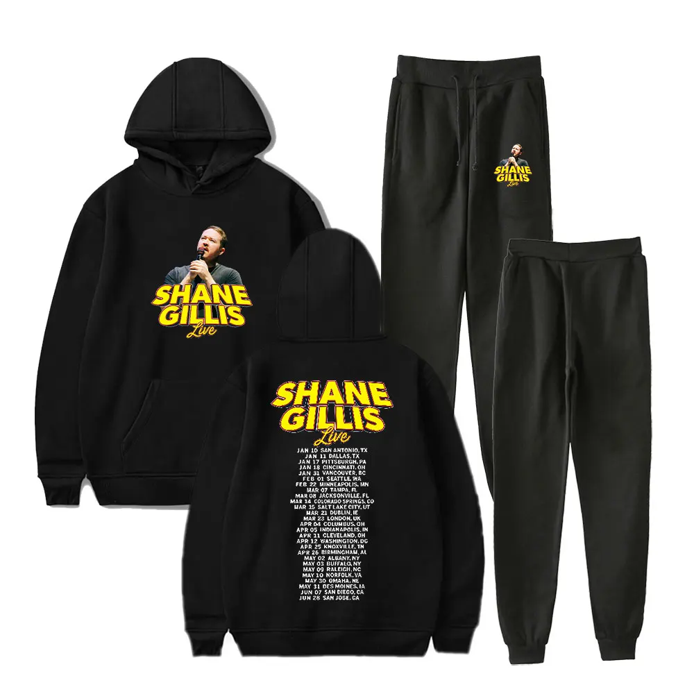 Shane Gillis 2025 Tour Merch Толстовка Костюм Карманная толстовка с капюшоном на шнурке Уличная одежда для мужчин и женщин Комплекты из 2 предметов
Shane Gillis 2025 Tour Merch Толстовка Костюм Карманная толстовка с капюшоном на шнурке Уличная одежда для мужчин и женщин Комплекты из 2 предметов