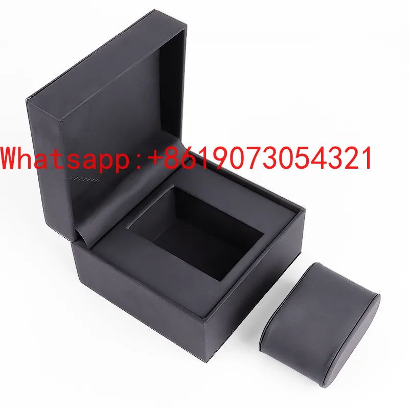 Rubber base watch box, black single flip watch box, jewelry box with logo printing capability
Rubber base watch box, black single flip watch box, jewelry box with logo printing capability