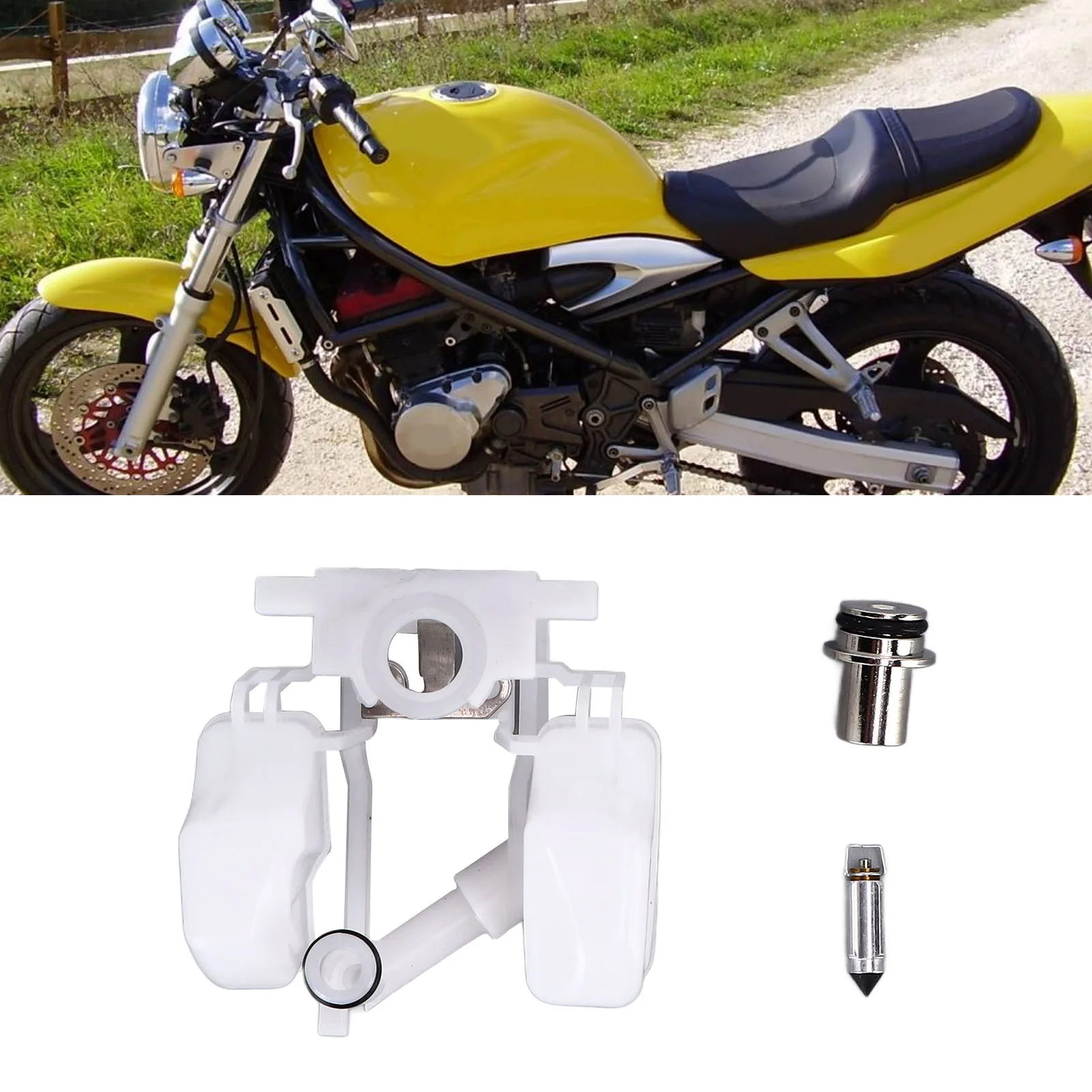 Carburetor Oil Cup Needle Valve Motorbike Carburetor Repair Kit for Bandit 250‑400CC GSF250‑400 GJ77A GK75A 7AA
Carburetor Oil Cup Needle Valve Motorbike Carburetor Repair Kit for Bandit 250‑400CC GSF250‑400 GJ77A GK75A 7AA