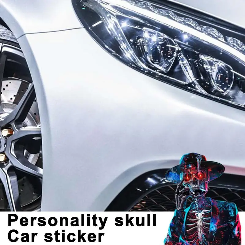 Car Decals For Men PVC Car Stickers In Skull Design With Strong Adhesive Waterproof Decorative Skull Stickers Car Accessories
Car Decals For Men PVC Car Stickers In Skull Design With Strong Adhesive Waterproof Decorative Skull Stickers Car Accessories