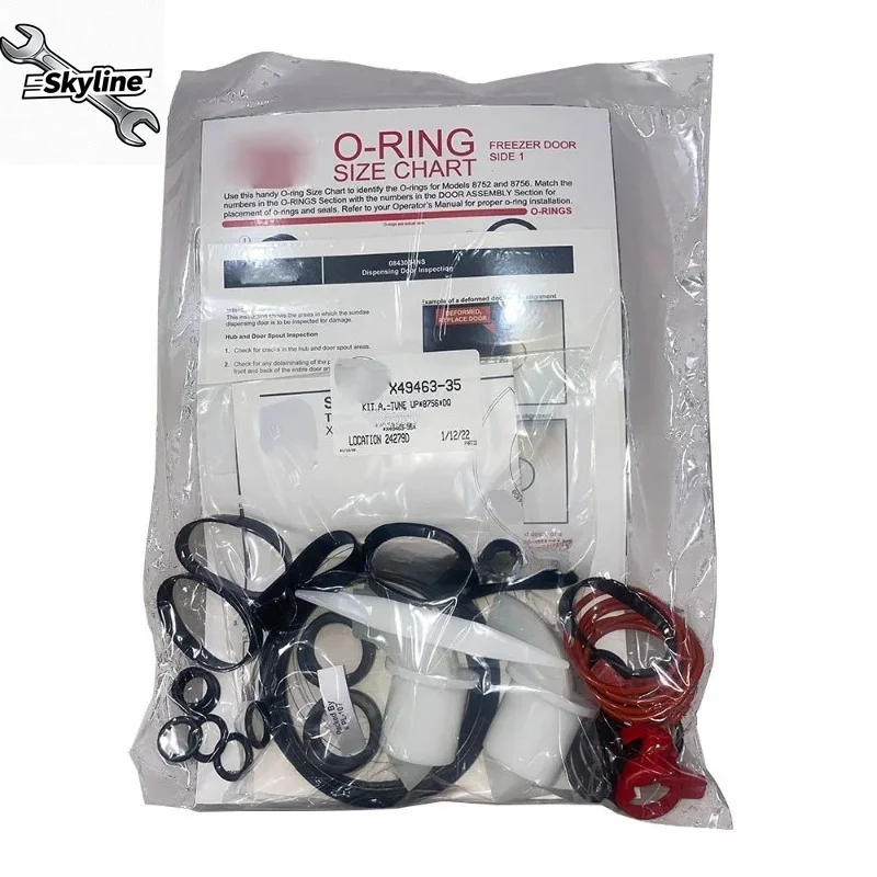 Ice Cream Maker Parts Bag X49463-35 Repair Tool Kit For DQ8756 Sundae Machine
Ice Cream Maker Parts Bag X49463-35 Repair Tool Kit For DQ8756 Sundae Machine