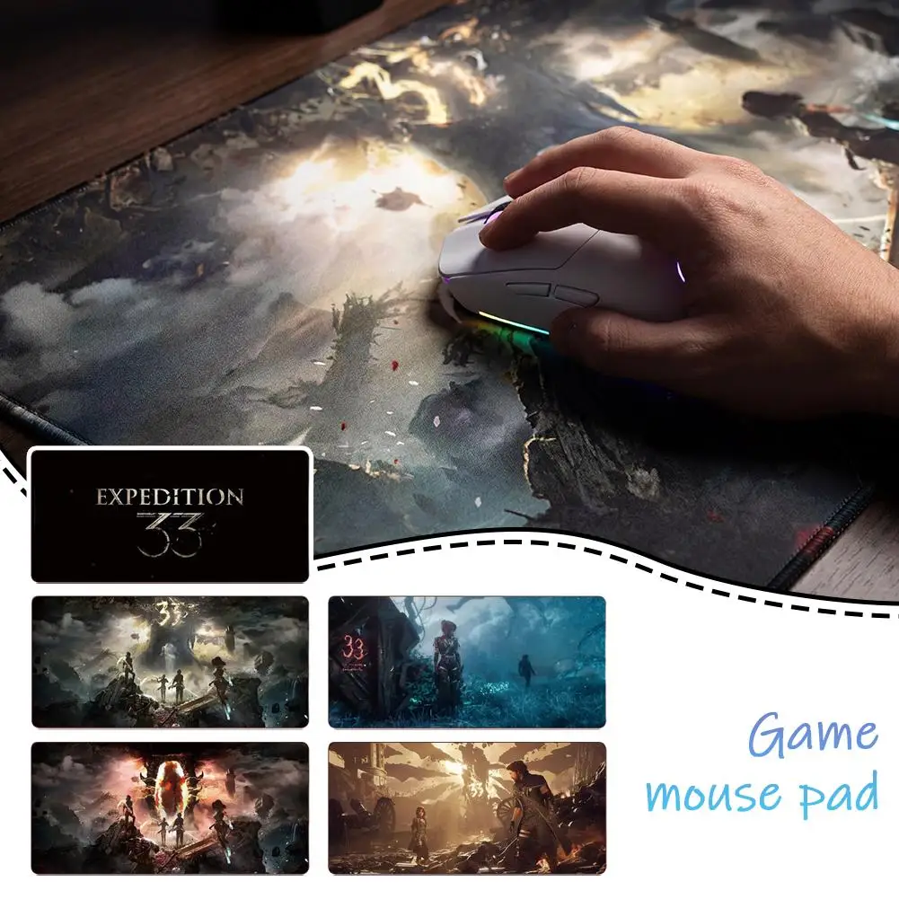 Clair Obscur Expedition 33 Mouse Pad Keyboard Mouse Stitch Rubber Anti-slip 30*80cm PC Cabinet Desk Mats Gaming Office Accessory
Clair Obscur Expedition 33 Mouse Pad Keyboard Mouse Stitch Rubber Anti-slip 30*80cm PC Cabinet Desk Mats Gaming Office Accessory