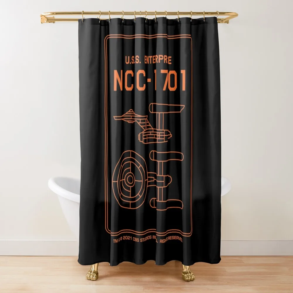 Star Trek USS Enterprise NCC-1701 Schematic Shower Curtain Bathtub Window Curtain
Star Trek USS Enterprise NCC-1701 Schematic Shower Curtain Bathtub Window Curtain