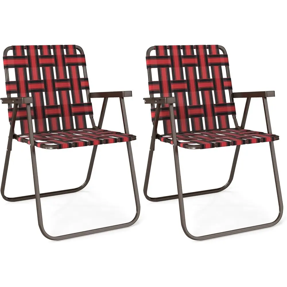Lawn Chair olding, Webbed Beach Lounge Chairs Set with Highback, Outdoor Portable Lightweight Camping Dinning Chair or Patio, La
Lawn Chair olding, Webbed Beach Lounge Chairs Set with Highback, Outdoor Portable Lightweight Camping Dinning Chair or Patio, La