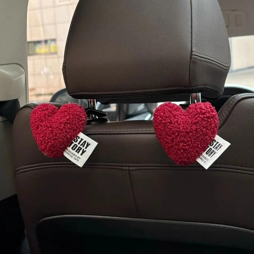 Cute Seat Back Car Hook Love Heart Plush Universal Auto Headrest Clothes Handbag Hang Storage Organizers Hooks Holder Decoration
Cute Seat Back Car Hook Love Heart Plush Universal Auto Headrest Clothes Handbag Hang Storage Organizers Hooks Holder Decoration