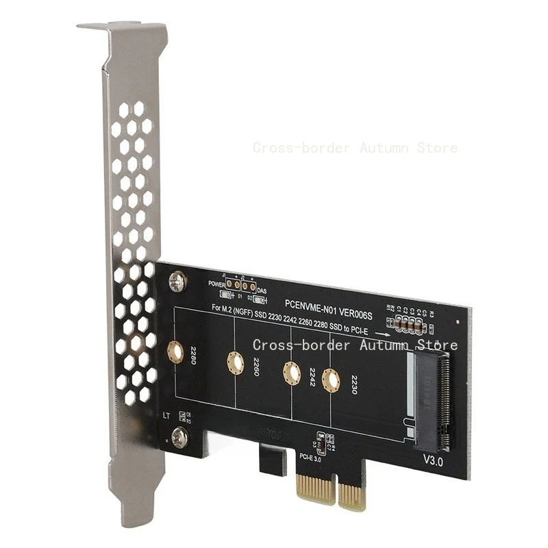 NVME M.2 to PCI-E 3.0 Adapter Card M KEY NGFF High Speed PCI-E 1X Expansion Converter Card
NVME M.2 to PCI-E 3.0 Adapter Card M KEY NGFF High Speed PCI-E 1X Expansion Converter Card