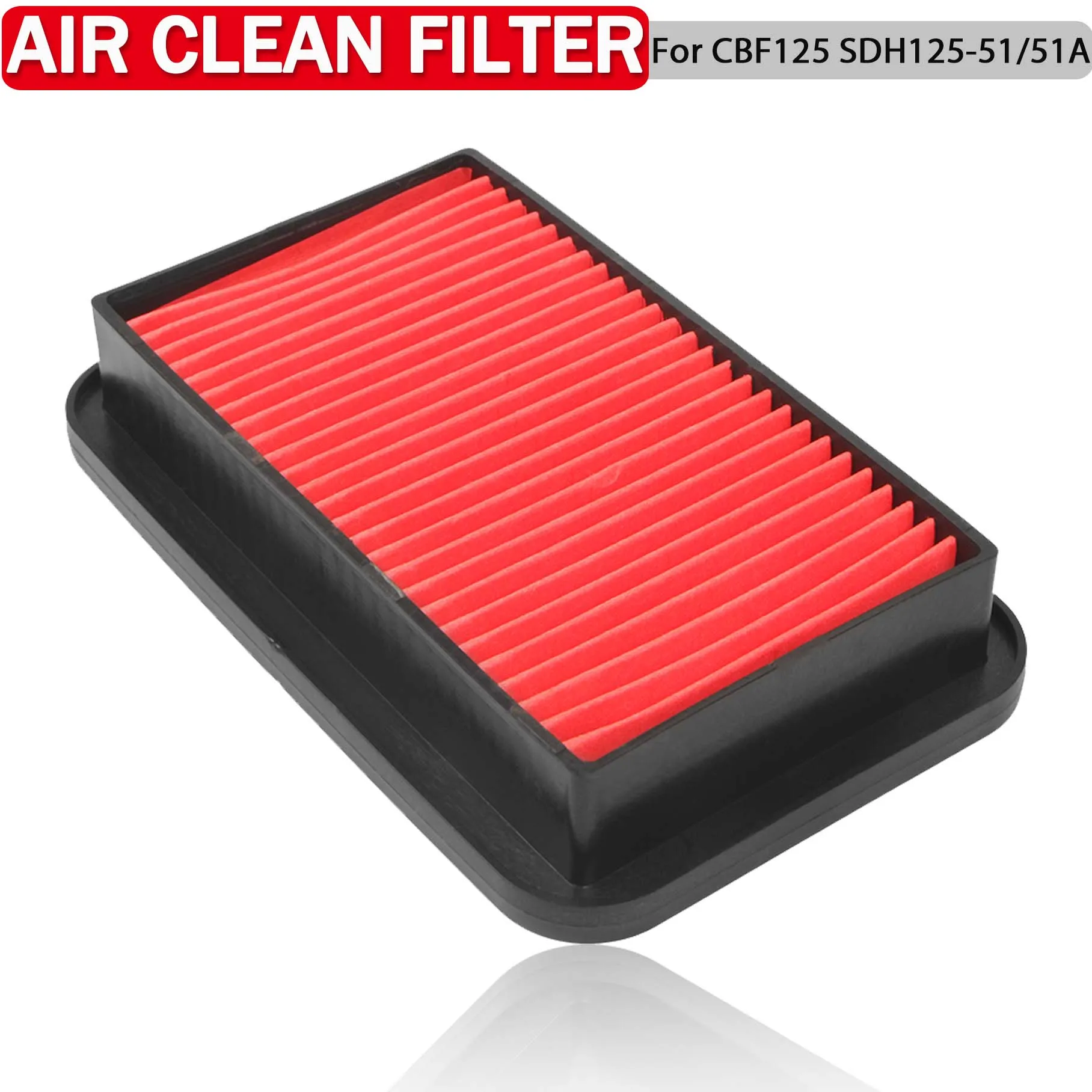 Motorcycle Air Intake Filter For Honda CBF125 CBF 125 CBF For Sundiro SDH 125 SDH125-51 51A Engine Purification Clean Element
Motorcycle Air Intake Filter For Honda CBF125 CBF 125 CBF For Sundiro SDH 125 SDH125-51 51A Engine Purification Clean Element
