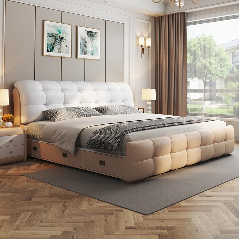 Entertainment Sleeping Massage Bed Bedroom Creative Queen Double Modern Luxury Bed Simple Mobile Salon Beliche Unique Furniture
Entertainment Sleeping Massage Bed Bedroom Creative Queen Double Modern Luxury Bed Simple Mobile Salon Beliche Unique Furniture