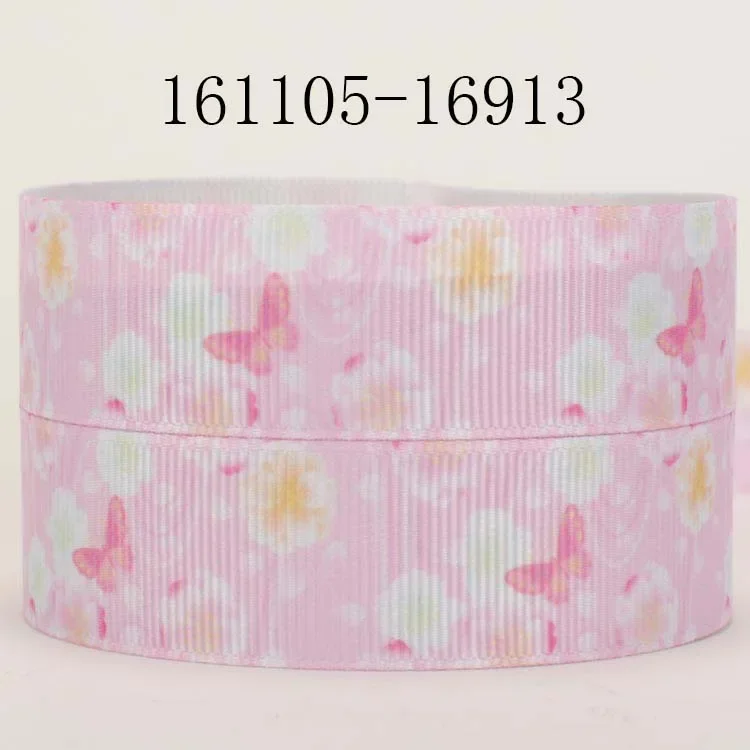 50yards/lot New cartoon Fashion pink flower cartoon Printed Grosgrain Ribbons for girl DIY hairbow
50yards/lot New cartoon Fashion pink flower cartoon Printed Grosgrain Ribbons for girl DIY hairbow