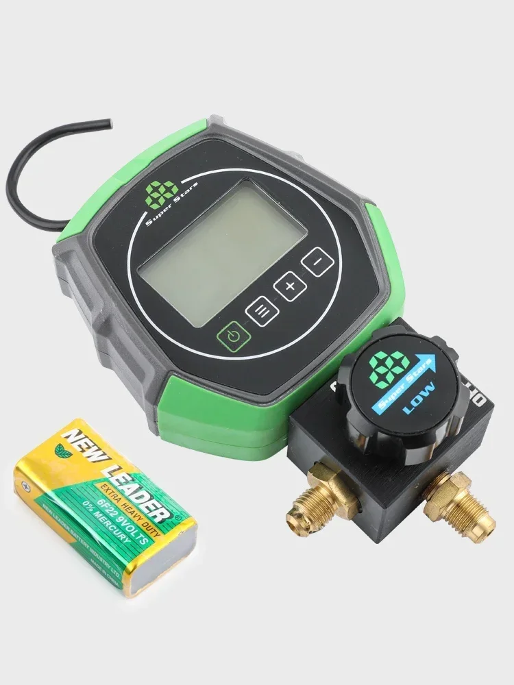 Air conditioning fluorine filling pressure gauge liquid filling fluorine refrigeration maintenance refrigerant meter set
Air conditioning fluorine filling pressure gauge liquid filling fluorine refrigeration maintenance refrigerant meter set