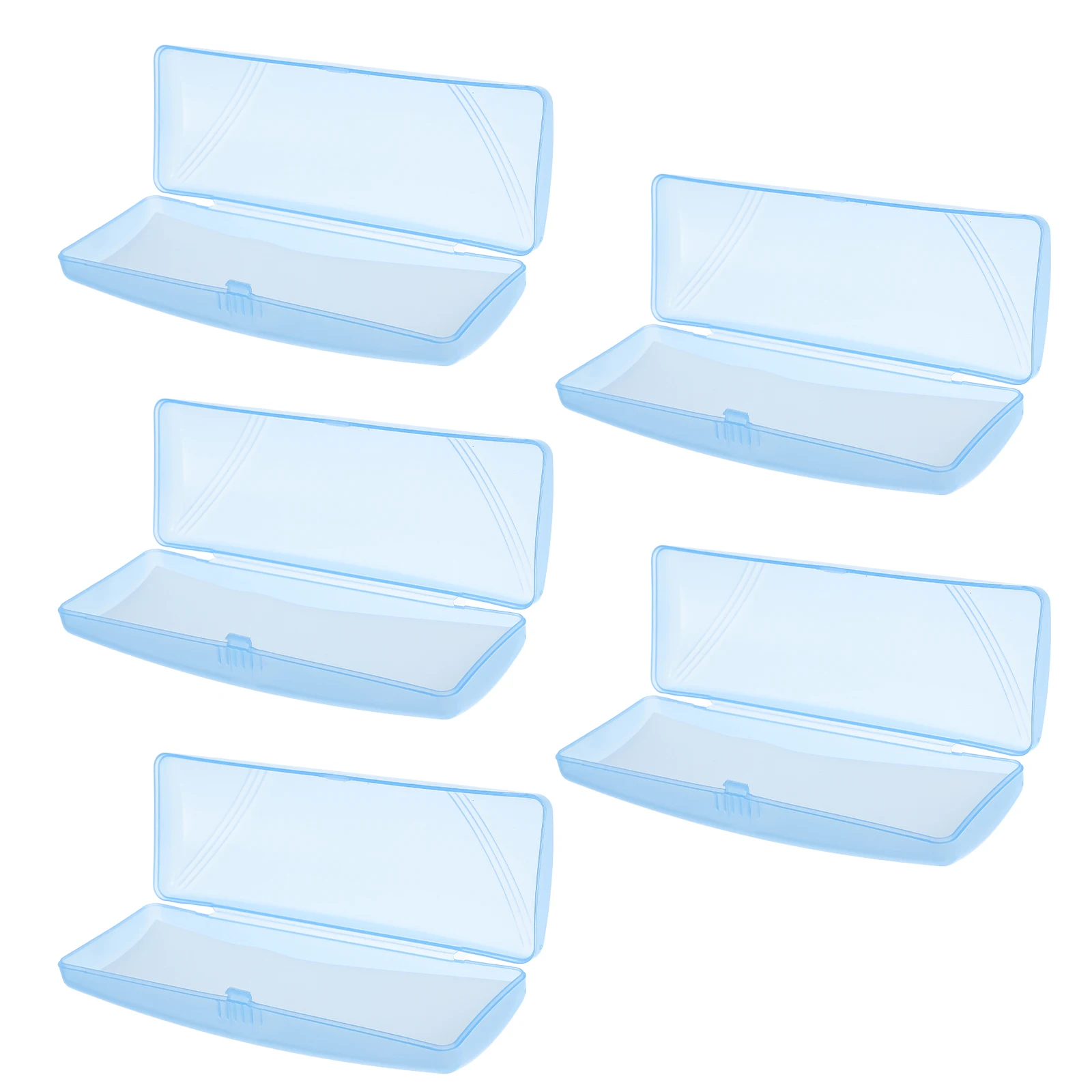 5pcs Glasses Case Durable Anti-Pressure Unique Design Scratch Protection Inner Lining Fits All Frames Pocket Size
5pcs Glasses Case Durable Anti-Pressure Unique Design Scratch Protection Inner Lining Fits All Frames Pocket Size