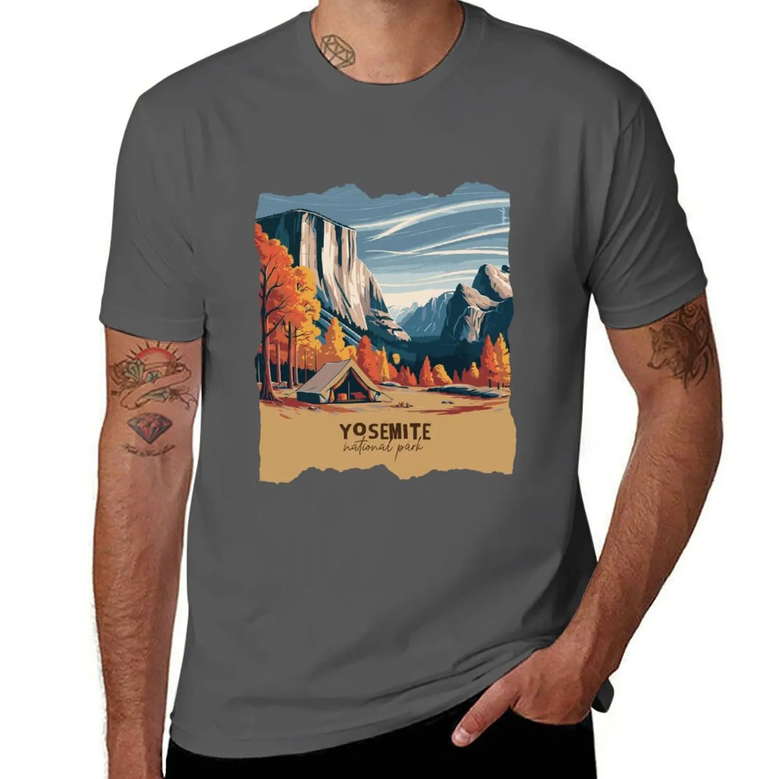 Yosemite National Park T-Shirt cotton t shirt pack graphic t shirts for man t shirt for man 100 percent cotton T-Shirt
Yosemite National Park T-Shirt cotton t shirt pack graphic t shirts for man t shirt for man 100 percent cotton T-Shirt